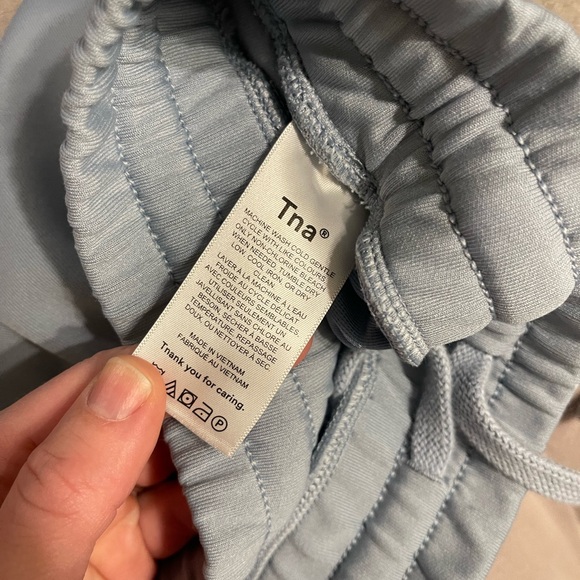 TNA joggers XS blue zip up pockets - Picture 5 of 7